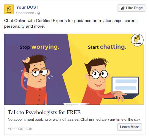 Content marketing in India by Your DOST