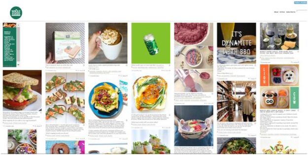content strategy by Whole Foods