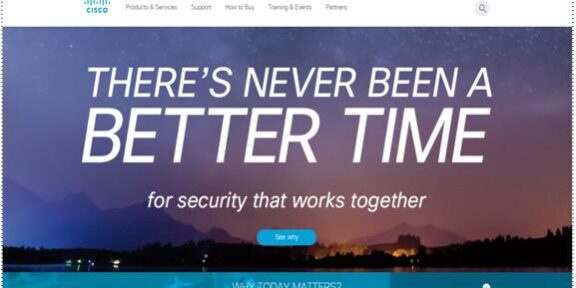 B2B content marketing for Cisco