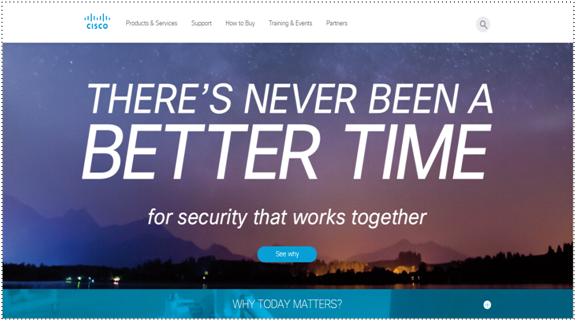 B2B content marketing for Cisco
