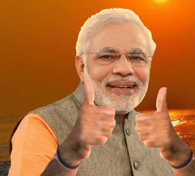 Content marketing in India by Narendra Modi