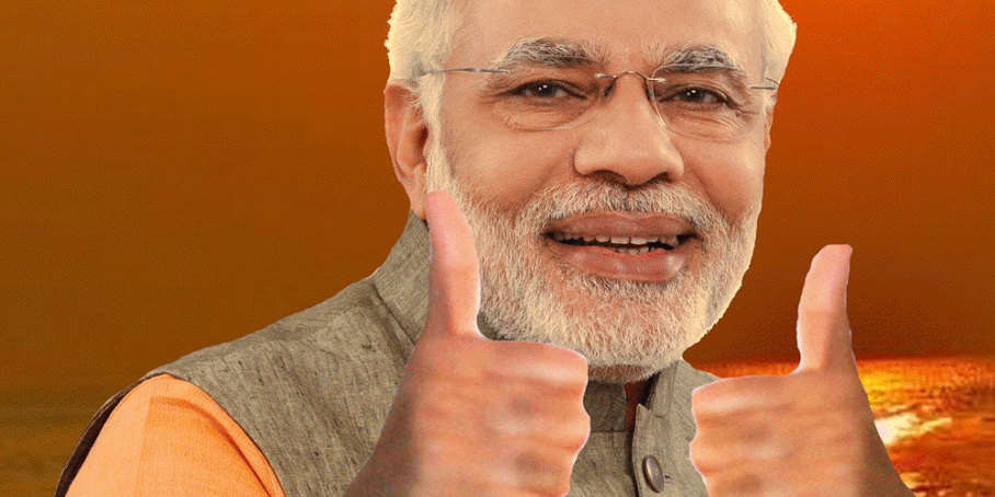 Content marketing in India by Narendra Modi