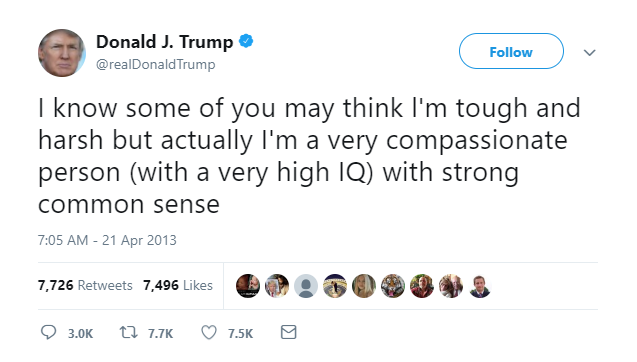 Trump Tweet