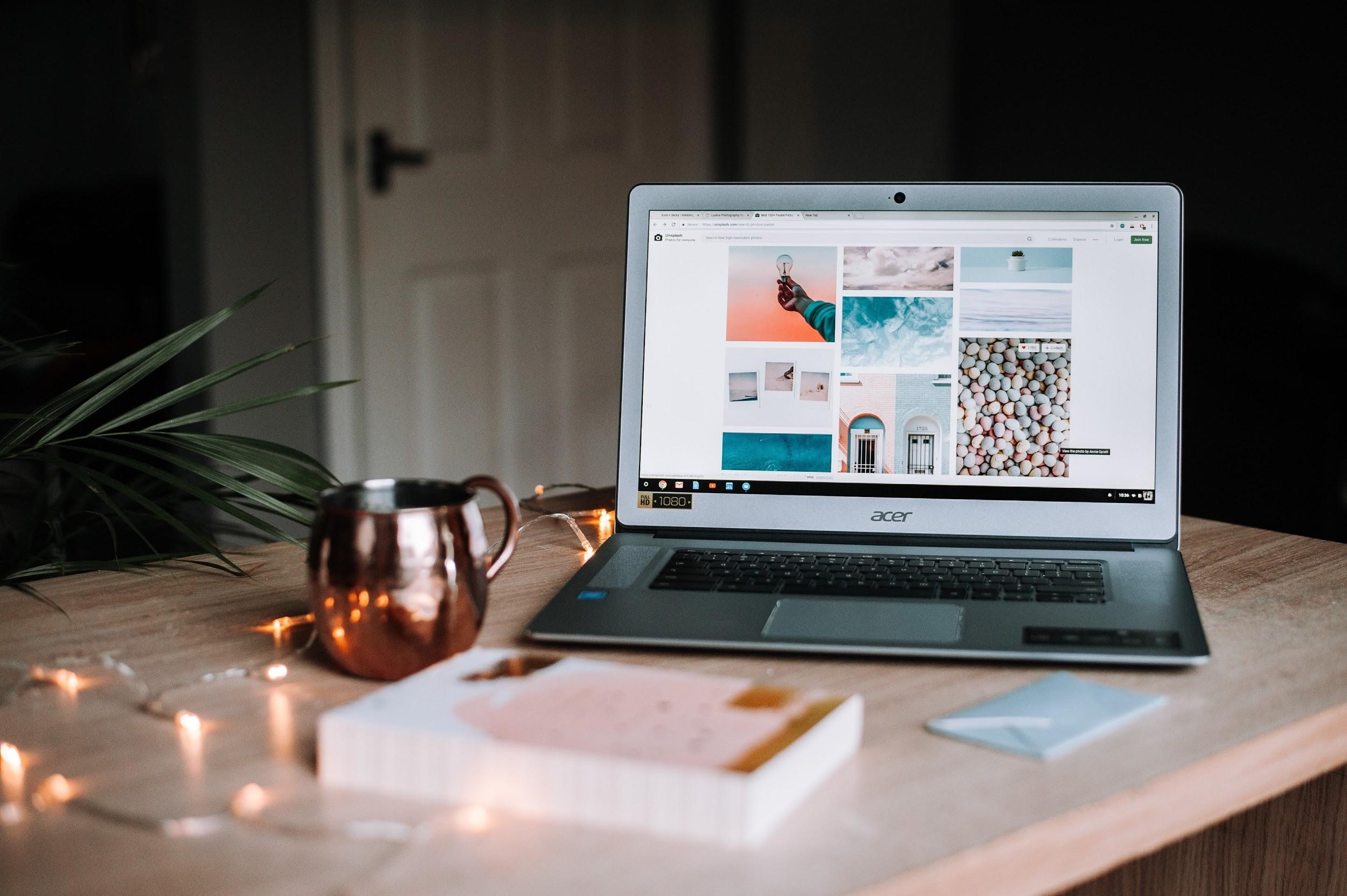 Laptops Content for website always includes Blogs
