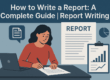 how to write a report