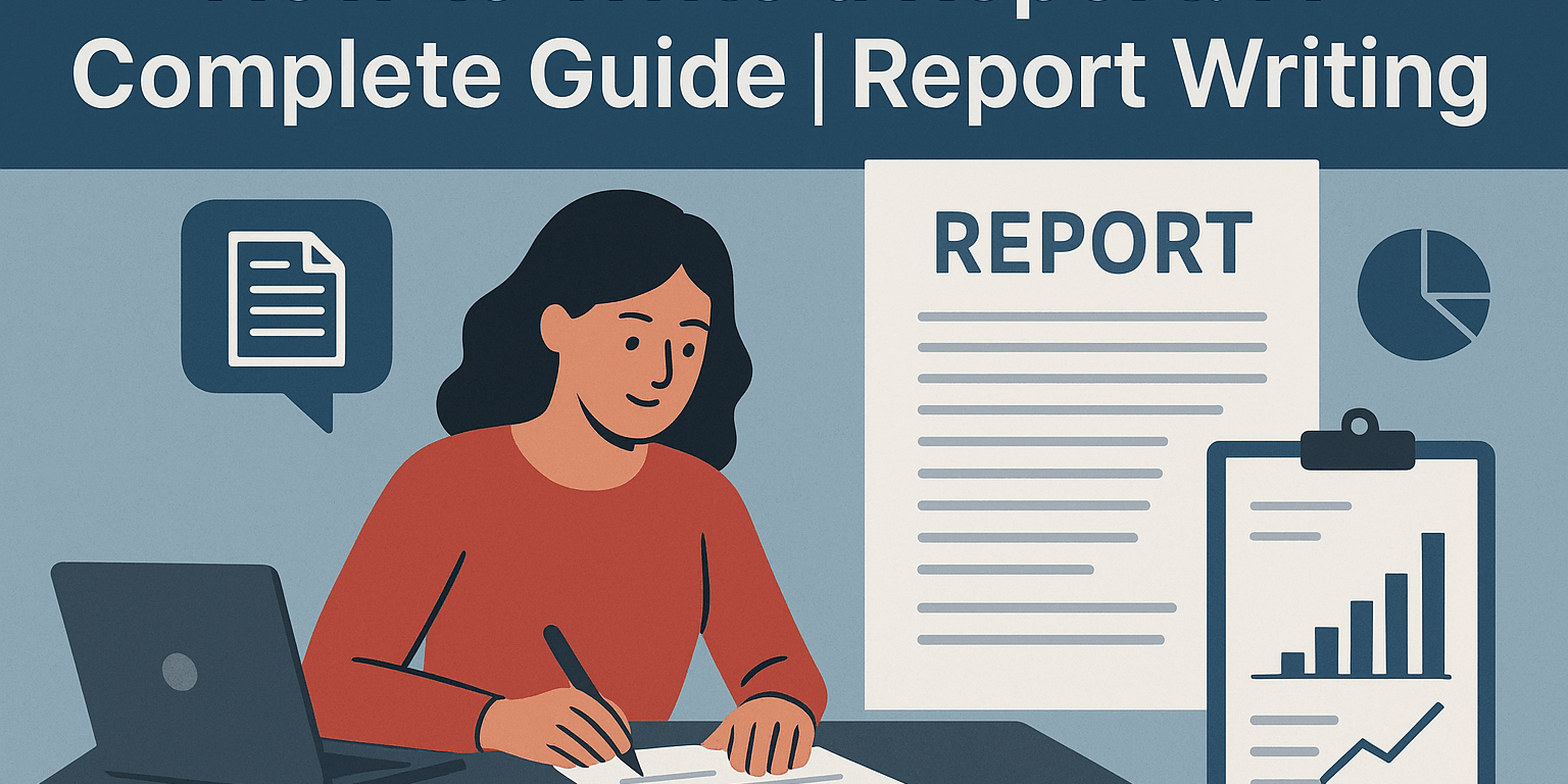 how to write a report